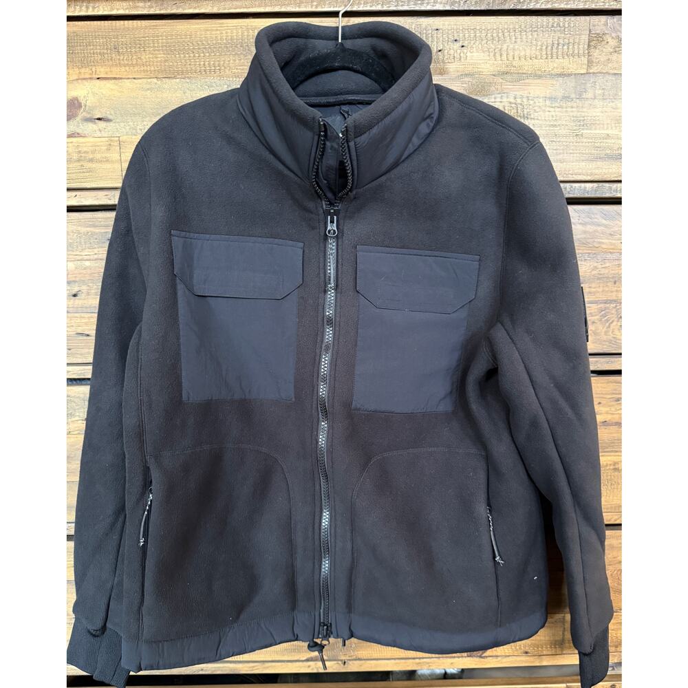 PENFIELD Men's Black Schoening Fleece Jacket NEW